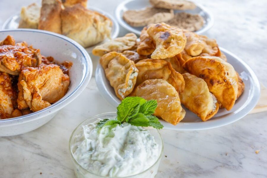 Rethymno: Authentic Cooking Class with a Local - Lunch outdoors: raki, Cretan wine, and your own dishes
