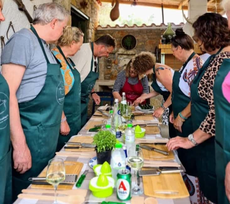 Rhodes: Cooking Class & Lunch at a Traditional Farmhouse - The garden stroll and why the ingredients taste different