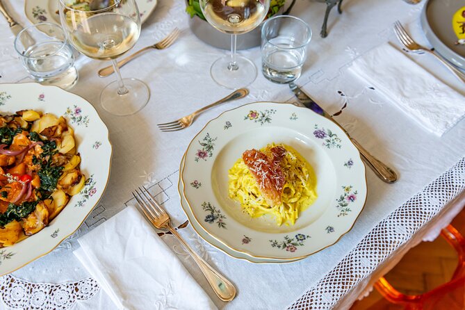 Rome Cooking Class: Make 3 Italian Dishes in Trastevere - Starter options: bruschetta al pomodoro or supplì