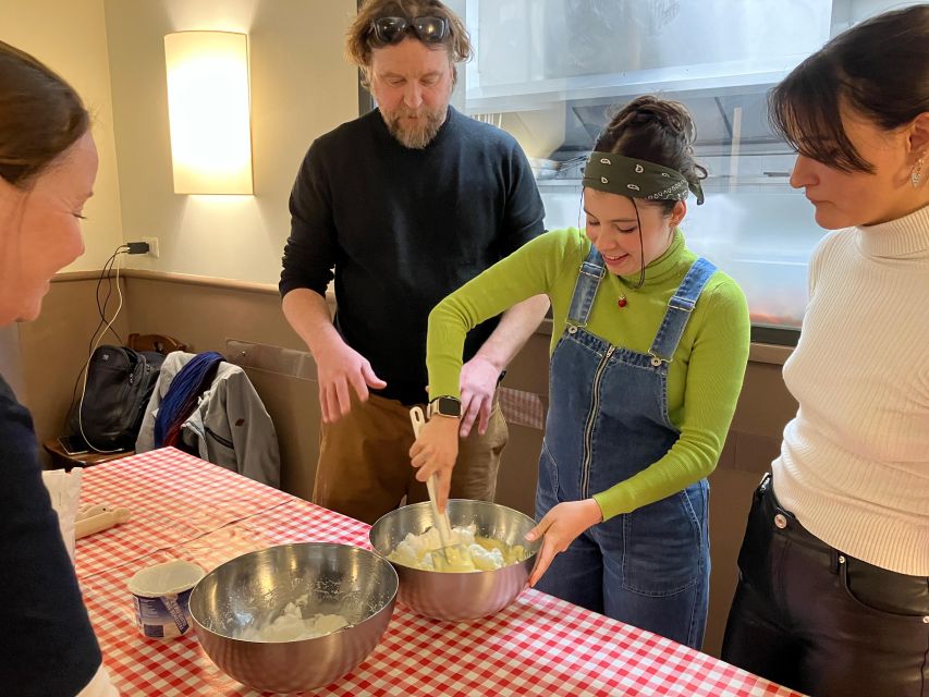 Rome: Cooking Class of fresh Pasta and Tiramisu Cake - The meal part: eating a Roman dinner you built with your own hands