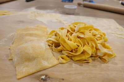 Rome: Hands-on Fettuccine, Ravioli & Tiramisu Cooking Class - The Pasta Lesson: Kneading Dough and Shaping Two Classics