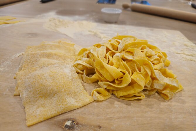Rome: Hands-on Fettuccine, Ravioli & Tiramisu Cooking Class - The Pasta Lesson: Kneading Dough and Shaping Two Classics