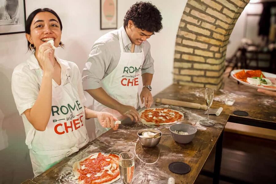 Rome: Hands-On Pizza Cooking Class with Spritz Mixology - Why this Rome pizza class feels more like a night out