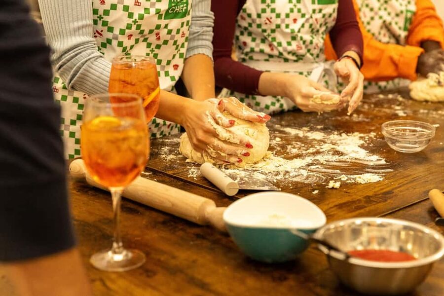 Rome: Hands-On Pizza Cooking Class with Spritz Mixology - Making Roman pizza from scratch: the part you’ll actually remember