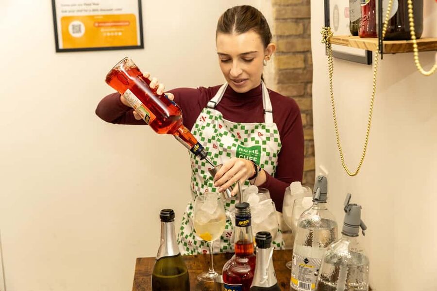 Rome: Hands-On Pizza Cooking Class with Spritz Mixology - Aperol and Hugo Spritz mixology: a drink lesson with an Italian pulse