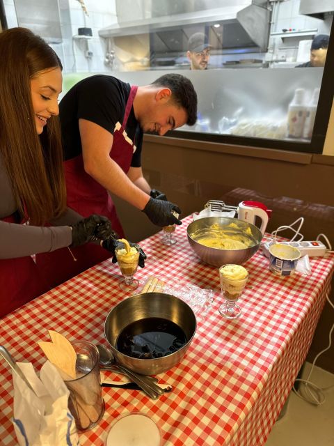 Rome: Homemade Pasta and Tiramisu Cooking Class - Tiramisu training: espresso-dipped layers and the right cream texture