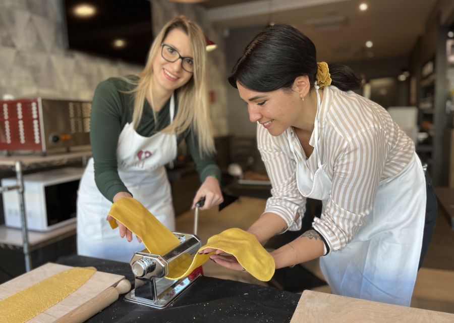 Rome: Pasta and Gelato Cooking Class with Wine or Beer - Gelato-making: two flavors, plus the toppings that make it yours