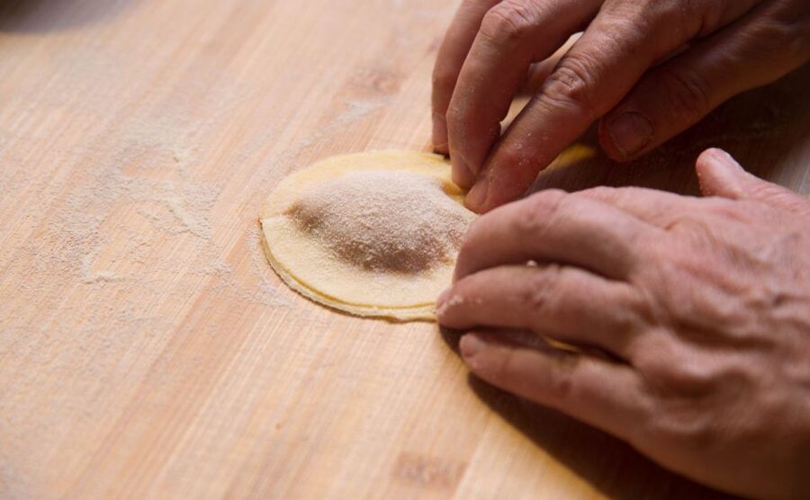 Rome: Pasta and Tiramisu Shared Cooking Class with Wine - First step: making traditional tiramisù from scratch
