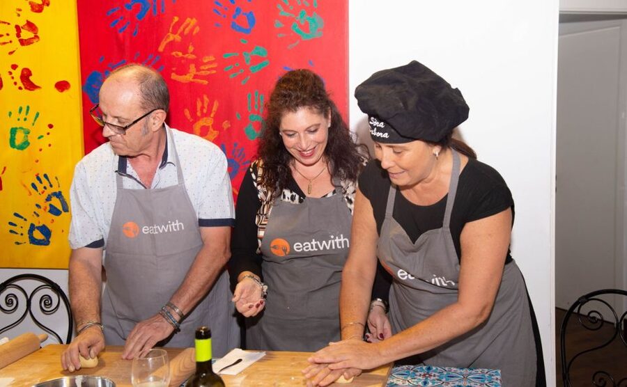 Rome: Pasta and Tiramisu Shared Cooking Class with Wine - Next: handmade pasta skills with fettuccine and ravioli