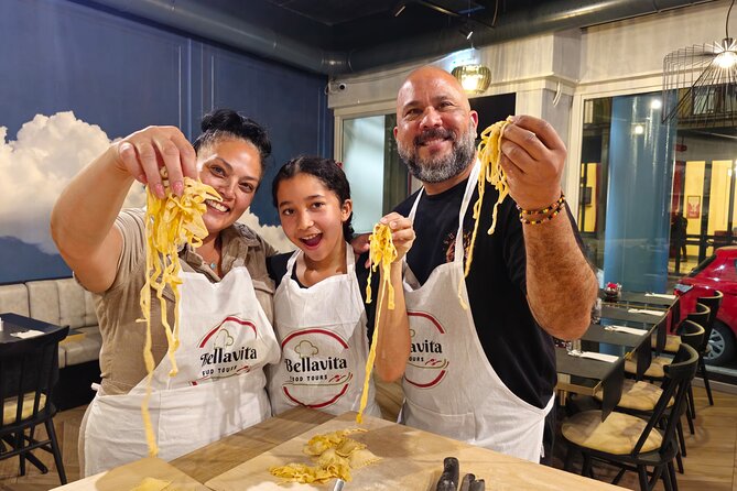 Rome: Pasta Fettuccine Ravioli and Tiramisu Cooking Class - Key things to know before you go