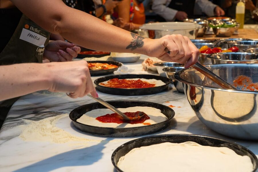 Rome: Pizza & Gelato Cooking Class + Private Chef - Piazza Mattei and the Turtle Fountain starting point