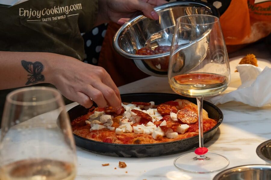 Rome: Pizza & Gelato Cooking Class + Private Chef - Supplì in Roman style: fried rice balls with cheese