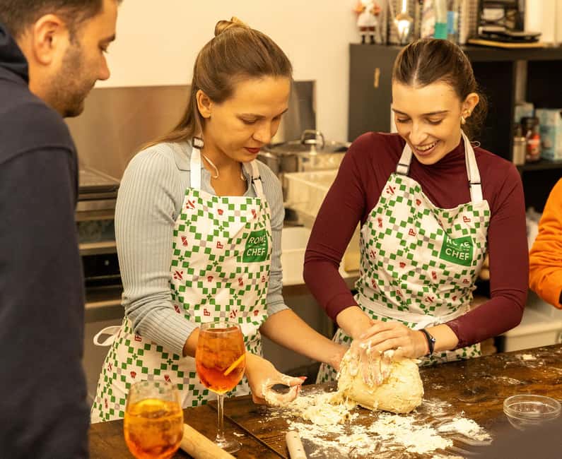 Rome: Pizza Making Cooking Class With Spritz Cocktails - Pizza From Scratch: What You’ll Learn and What You’ll Eat