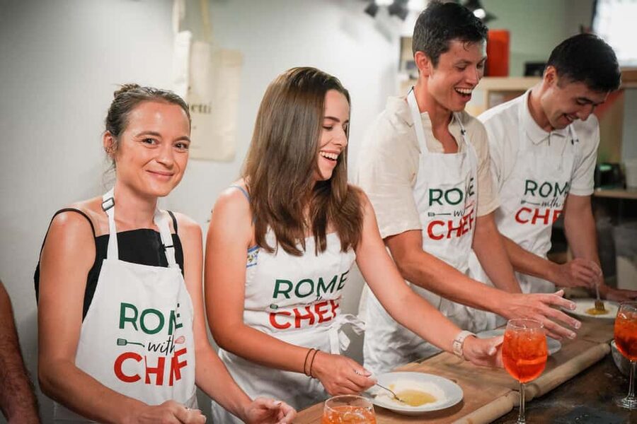 Rome: Spritz & Spaghetti Cooking Class - Handmade Fettuccine: Rolling, Cutting, and Cooking Like You Mean It