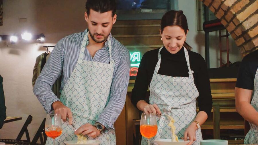 Rome: Spritz & Spaghetti Cooking Class - Hugo Spritz While You Cook: Why the Drinks Are Built Into the Flow