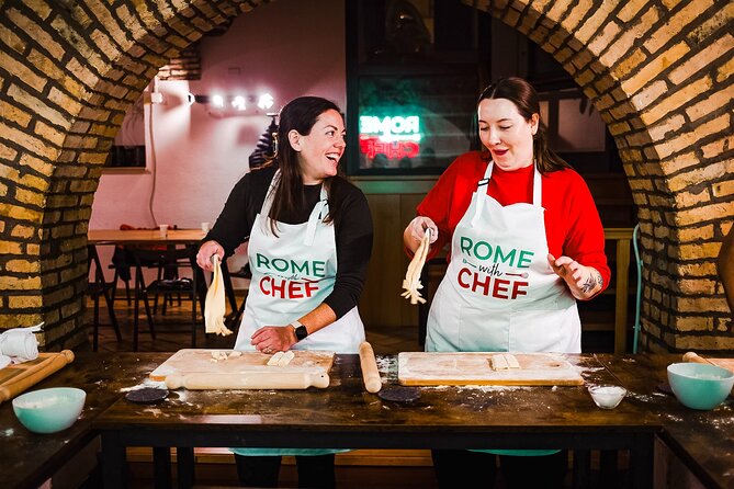 Rome Tipsy Cooking Class: Make Pasta and Mix 3 Spritz Cocktails - Quick, useful highlights