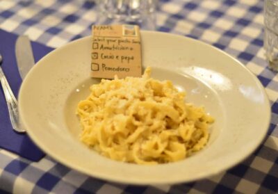 Rome: Traditional Pasta and Tiramisu Cooking Class - Meeting at GOAT Gallery: finding the start point in the city