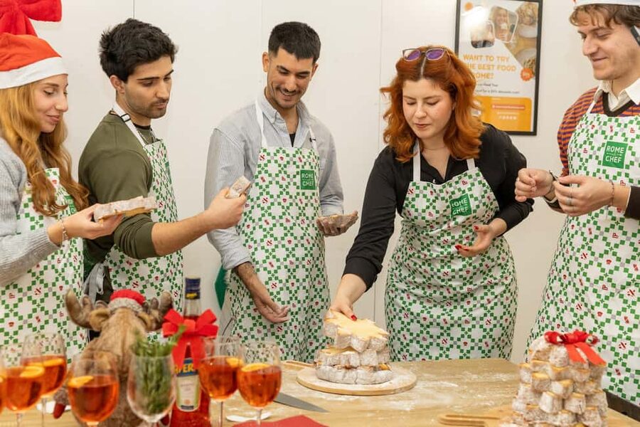 Rome: Traditional Pasta with Cocktails Cooking Class - Spritz cocktails first: Aperol, Hugo, and limoncello