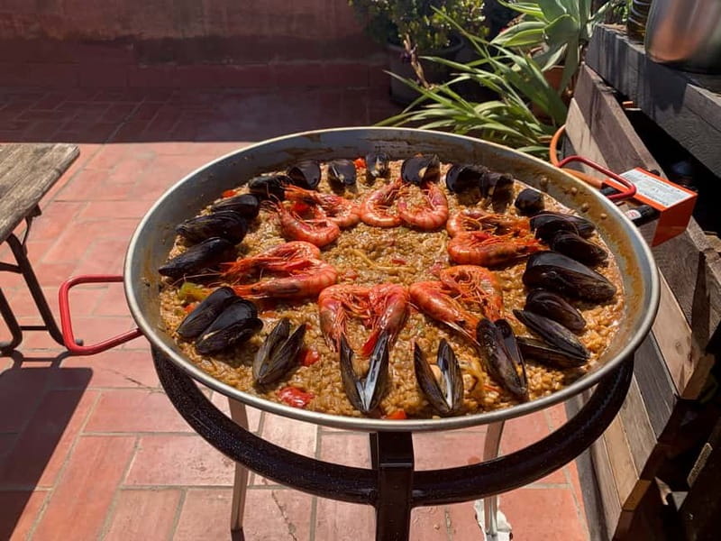 Rooftop Paella Seafood Cooking Class Experience in Barcelona - Practical timing: how to plan your evening around the class