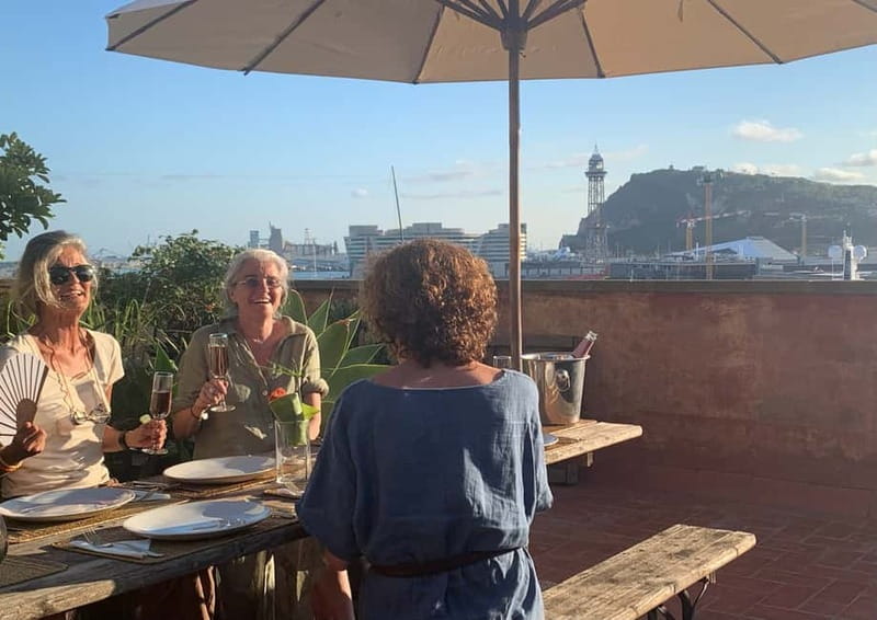 Rooftop Paella Seafood Cooking Class Experience in Barcelona - What it feels like: small-group, intimate, and friendly