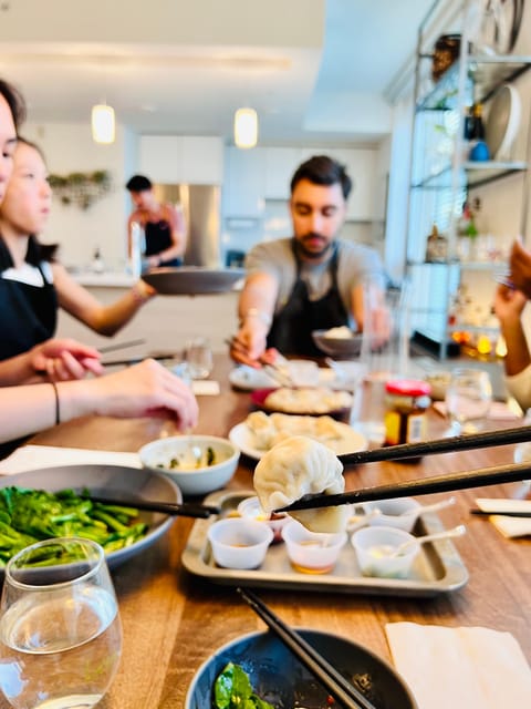 San Francisco: Dumpling Cooking Class & 3-Course Dinner - Rolling thin skins and pleating dumplings without panic