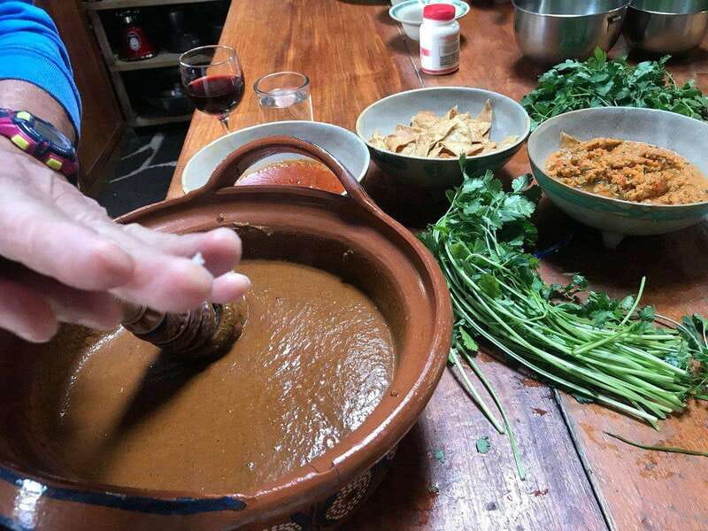 San Miguel de Allende: Mexican Cooking Class | Mole & Salsas - Mole Technique: How You Learn What the Ingredients Do