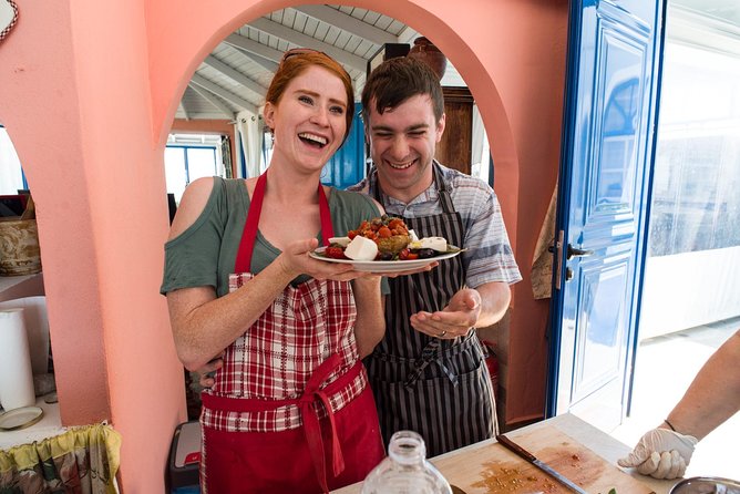 Santorini : Cooking Class & Easy Hike - The Cooking Class With Chef Ana: Work Hands-On, Not Just Watch