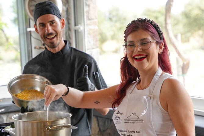 Santorini Cooking Lesson with Chef and a Bottle of Wine - Key things to know about this Santorini cooking lesson