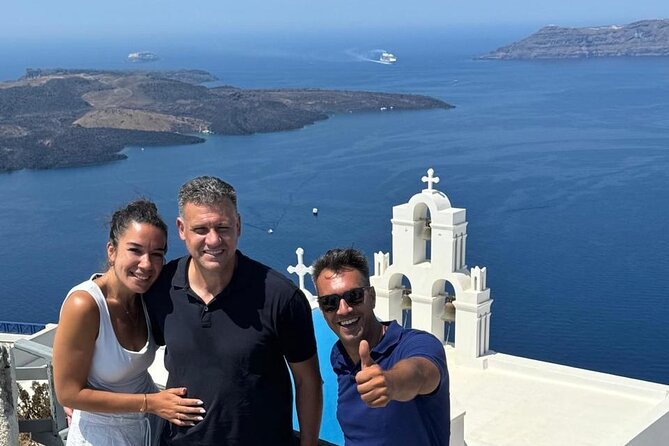 Santorini Private Cooking Class and Island Tour Experience - Megalochori and the Heart of Santorini: The Caldera Photo You’ll Actually Use