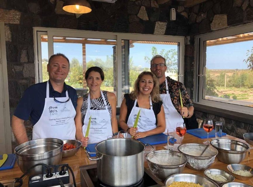 Santorini: Private Cooking Class and Wine Tasting Tour - A Santorini Day Built Around Wine and Food, Not Just Photos