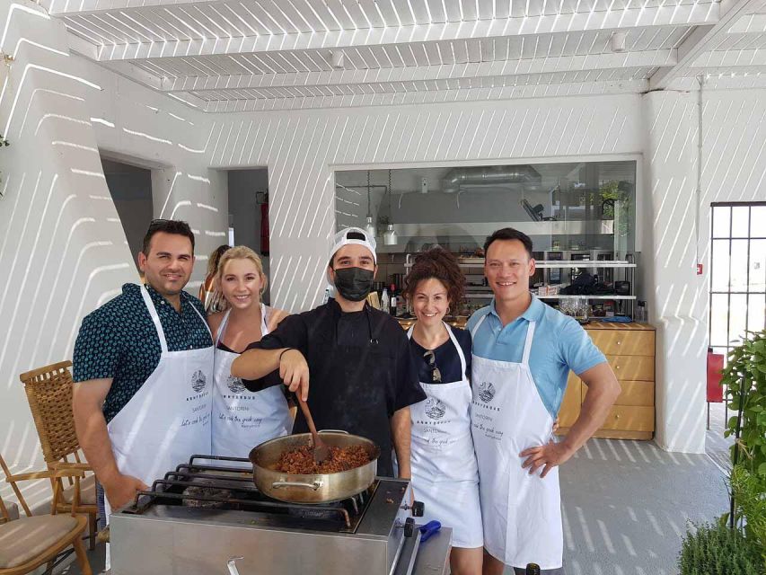 Santorini: Private Cooking Class and Wine Tasting Tour - The Greek Cooking Class: Chef-Led, Traditional, and Tied to the Day