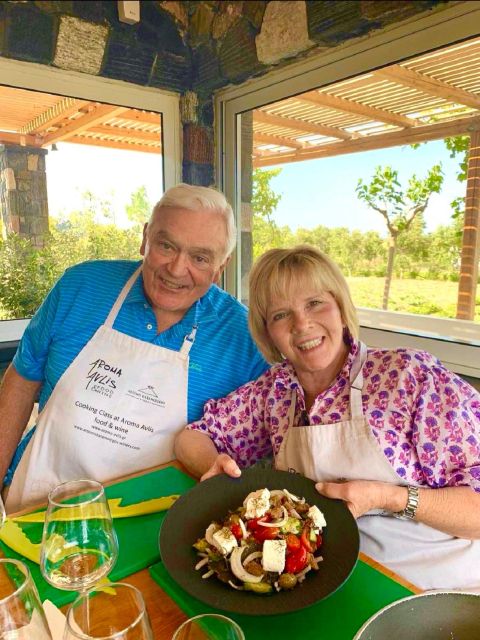 Santorini: Vineyard and Winery Tour with Cooking Class - A 4-hour blend of Santorini wine and real cooking