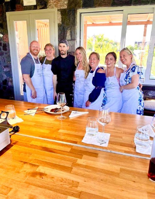 Santorini: Vineyard and Winery Tour with Cooking Class - Wine tasting with island varieties: what to pay attention to