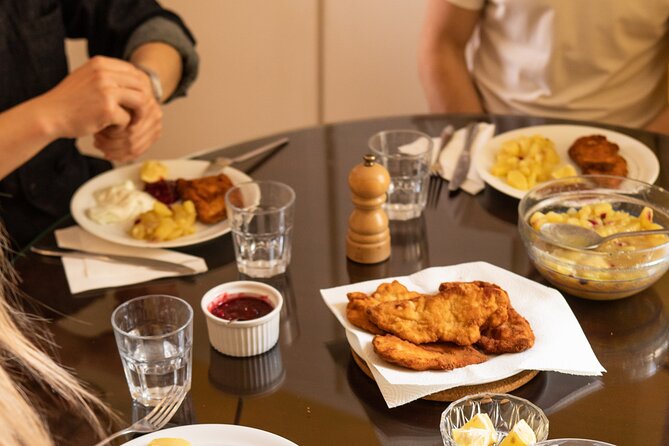 Schnitzel and Strudel: Shared Cooking Class - The menu you’ll cook: potato soup, chicken schnitzel, and apple strudel