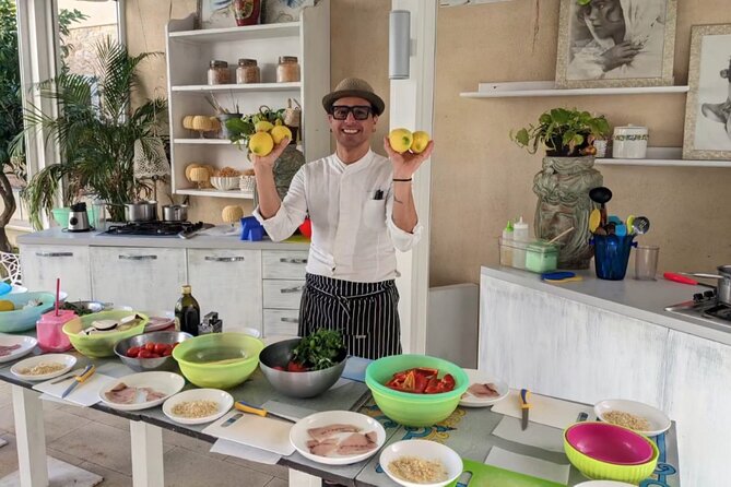 Seaview Cooking Class & Taormina local flavors with Chef Mimmo - From Market Aromas to Sea Views in Giardini Naxos
