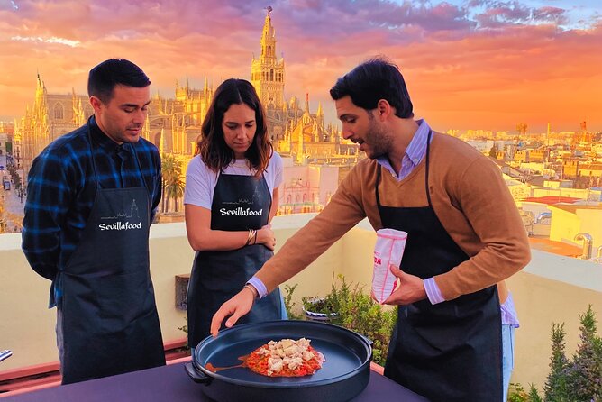 Sevilla: Rooftop Paella Cooking Class & 30-minute expert Q&A - Key Highlights You’ll Feel Fast