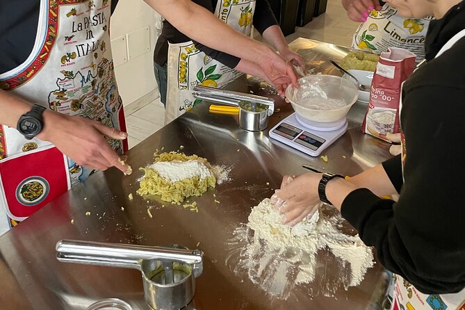 Shared Cooking Class with Fresh Garden Ingredients in Sorrento - Starter and sauce work: seasonal garden produce on your plate