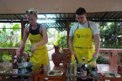 Siam Cuisine Thai Cookery School Krabi - The core of the class: cooking 6 dishes (plus the extras)