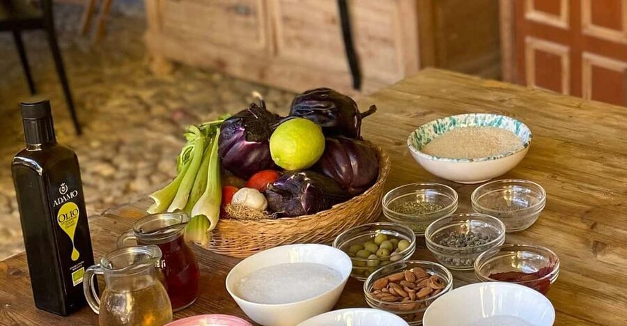 Sicilian cooking class in the historic baglio Florio Adamo - Perciasacchi flour and garden herbs: the ingredient story you’ll actually taste