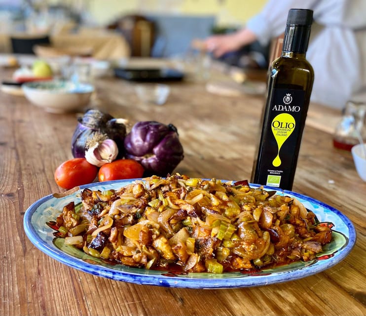 Sicilian cooking class in the historic baglio Florio Adamo - Meet Liliana and Vito: a family-team teaching you the Sicilian way