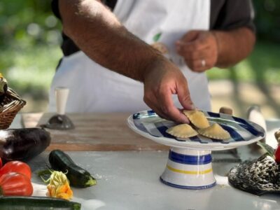 Sorrento: Authentic Italian Cooking Class in a Citrus Grove - From welcome drink to garden picking in the citrus grove
