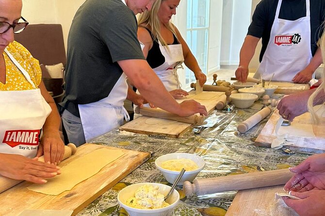 Sorrento: Hands-On Pasta, Tiramisu & Limoncello Fun Class - Food, Drinks, and What’s Actually Included
