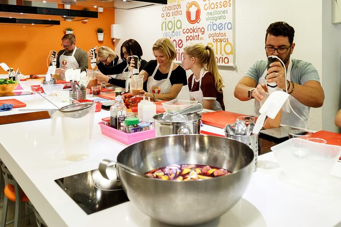Spanish Cooking Class Paella Tapas and Sangria in Madrid - Evening Tapas Cooking Class: A Full Menu of Spanish Comfort Foods