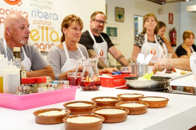 Spanish Cooking Class Paella Tapas and Sangria in Madrid - Small Groups, Pair Stations, and the Hands-On Advantage