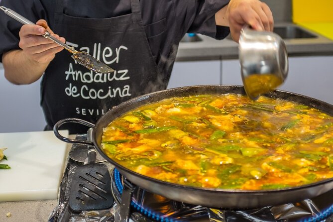 Spanish Cooking Class & Triana Market Tour in Sevilla - Dessert and Drinks: Sangria While You Cook, Wine or Beer While You Eat