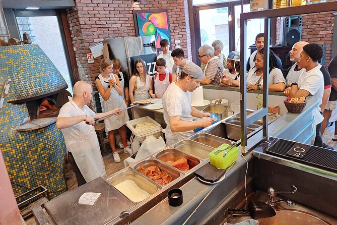 Spritz Making and Pizza Cooking Class in Rome City Center - Your Spritz Lesson: Aperol or Campari, With a Real Drinking-to-Cooking Flow