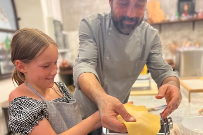 Super Fun Pasta & Gelato Class by Vatican with Wine + Oil Tasting - Meeting near the Vatican: finding Via Simone de Saint Bon