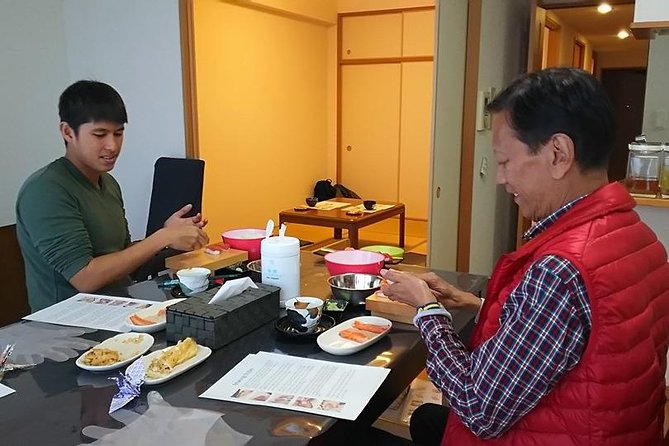 Sushi and Japnese foods cooking class in Osaka - What you actually sit down to eat after class