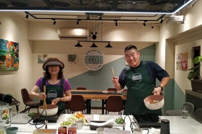 Taipei Cooking Class & Market Adventure in Historic Dadaocheng - Market adventure: taste ingredients, then understand them
