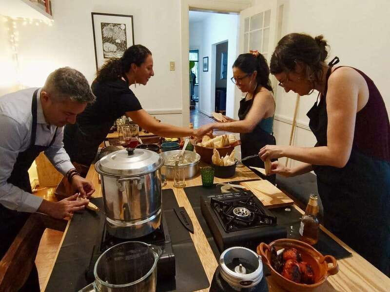 Tamales 101: Multi-variety tamal cooking class and feast - A Condesa home where tamales start with stories